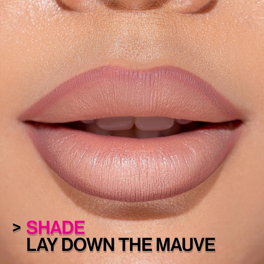 NEW Wet n Wild Perfect Pout Matte Retractable Gel Lip Liner Lay Down the Mauves - Picture 8 of 9
